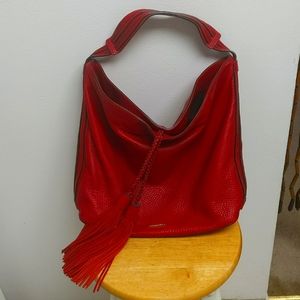 Rebecca Minkoff Leather Tassel Hand Bag